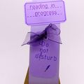 Marque-pages lavande - Lavender bookmarks