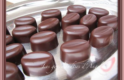 Chocolats aux eclats de café