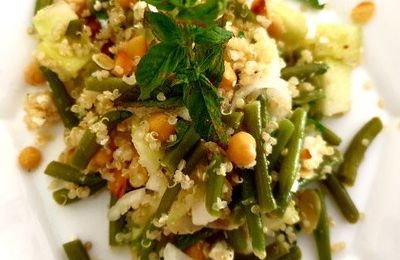 SALADE VERTE ET BLANCHE