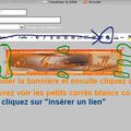 Comment mettre une bannière ou image avec un lien dans un billet ?(Uniquement MSN)