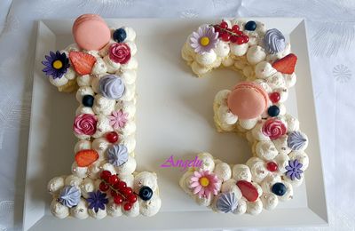 Number cake 13 & letter cake A