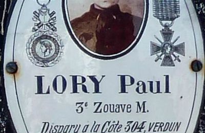LORY Paul (Nohant Vic) + 18/05/1916 Esnes en Argonne (55)