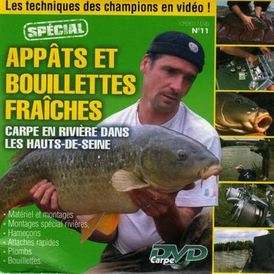 dvd special appâts et bouillettes fraiches