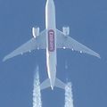 Aéroport-Tarbes-Lourdes-Pyrénnée-LFBT : Boeing 777-F1H , Emirates Sky Cargo , A6-EFE