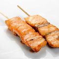 Brochettes thon/saumon japonaises