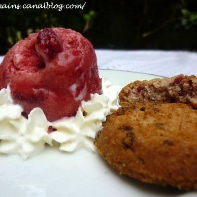 Cookies aux fruits rouges test Mère Poulard : la dégustation