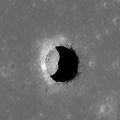 Lune: des galeries  et des grottes cachées sous la surface lunaire