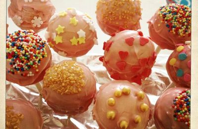 Cake pops avec un moule silicone