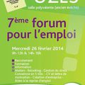 Les forums de l'emploi du mois de Février 2014