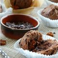 ღ "MIAM" Muffins pépins de raisin & Physalis et fèves de Cacao