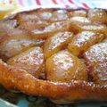 Tarte tatin aux poires william