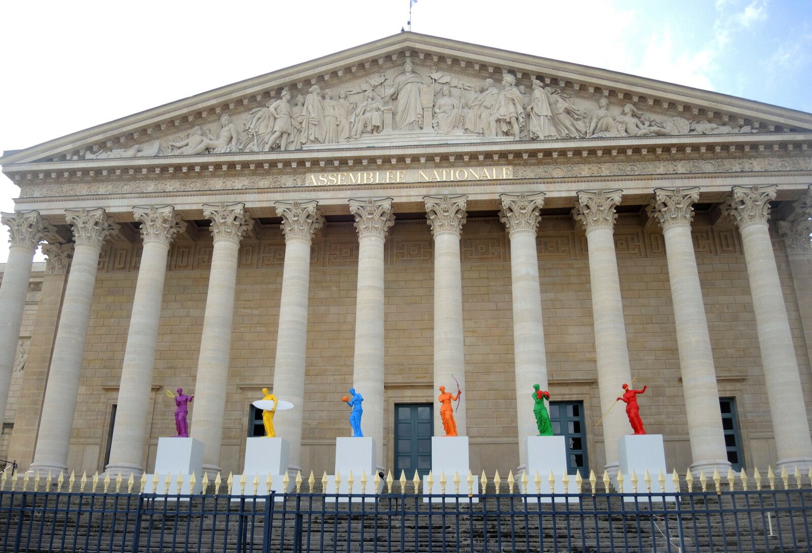 Paris, assembléée nationale 2024 (75)