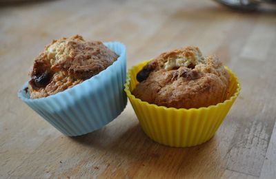 Muffins extra moelleux coco-chocolat blanc