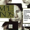 Simple Minds - Dimanche 16 Février 1986 - POP Bercy (Paris)