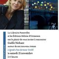 BRUNCH LITTERAIRE A 11 HEURES - SAMEDI 25 NOVEMBRE EN COMPAGNIE DE GAELLE NOHANT : LIBRAIRIE PASSERELLES !