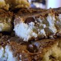 Brownies chocolat blanc - noisette