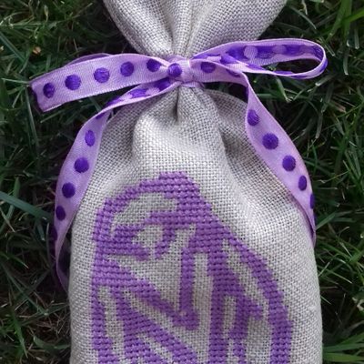 Petit sachet de lavande du jardin