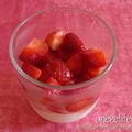 505 - Mousse de mascarpone aux fraises