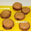 Macarons au chocolat