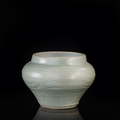 Petite jarre en grès céladon, Chine, Longquan, Dynastie Yuan-Ming, XIVème-XVème siècle