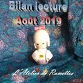 Bilan lecture aout 2019