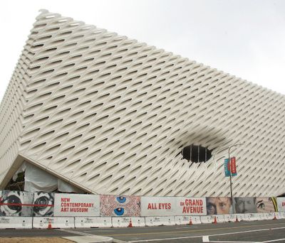 Is The Broad Museum's newly unveiled facade living up to its renderings?