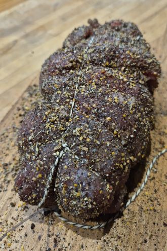 Viande de porc séchée au frigo 