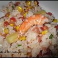 Salade de riz exotique