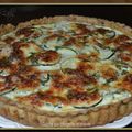 Quiche aux courgettes et chèvre 