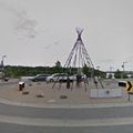 Rond-point à Saskatoon (Canada)