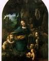 Léonard de Vinci : la vierge aux rochers 