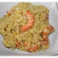 Risotto aux crevettes 