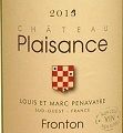 Château Plaisance (Vacquiers) ***