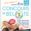 concours de belote organisé par l'APEL à la salle polyvalente de Sainte Marie sur Mer: à partir de 19h