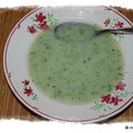 SOUPE AUX HERBES FRAICHES MAISON