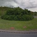 Rond-point à Inverkip (Ecosse)