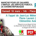 18 mars, marchons pour les salaires, l'emploi, les services publics, la 6ème République