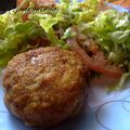 Escalopes de dinde panées farci au fromage