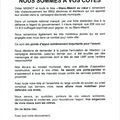 Municipales 2014 : Lettre aux Blanc-Mesniloises et aux Blanc-Mesnilois