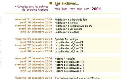 F-Culture, version 2016 et les archives