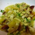 Salade de tomates et avocat