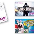 Cartes cadeaux collector GAME