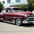La Chevrolet deLuxe styleline 2door sedan de 1951 avec continental kit (RegioMotoClassica 2009)