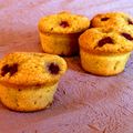 Muffins pistache & framboises