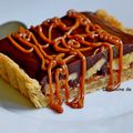 Tarte à la banane, chocolat et confiture de lait