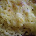 GRATIN DE COQUILLETTES