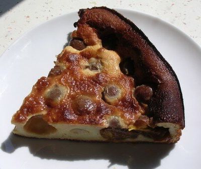 Un petit air d'été avec un clafoutis aux prunes