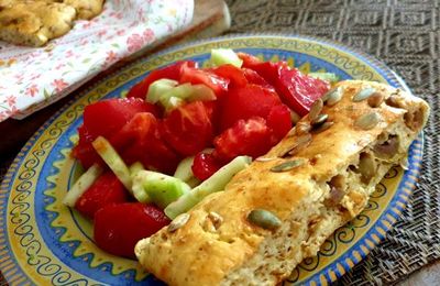 FOCACCIA MOELLEUSE...REVISITÉE
