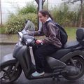 La reine du scooter