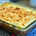 Lasagnes de légumes : attention ce n'est pas un plat végétarien et les pâtes ne sont pas là où on les attend.....